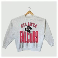 Gameday Couture Women's Fierce Focus Premium Oversized Fleece Pullover Sweatshirt - Atlanta Falcons