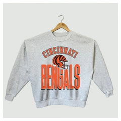 Gameday Couture Women's Fierce Focus Premium Oversized Fleece Pullover Sweatshirt - Cincinnati Bengals