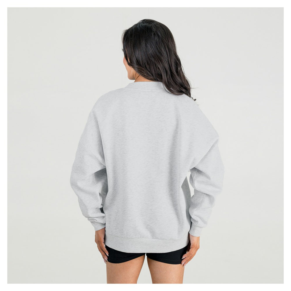 Gameday Couture Women's Fierce Focus Premium Oversized Fleece Pullover Sweatshirt - Houston Texans