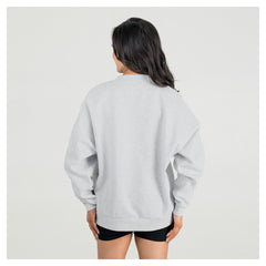 Gameday Couture Women's Fierce Focus Premium Oversized Fleece Pullover Sweatshirt - Houston Texans