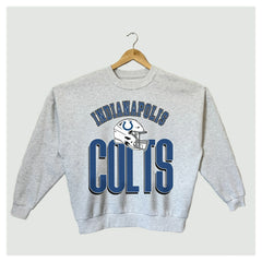 Gameday Couture Women's Fierce Focus Premium Oversized Fleece Pullover Sweatshirt - Indianapolis Colts