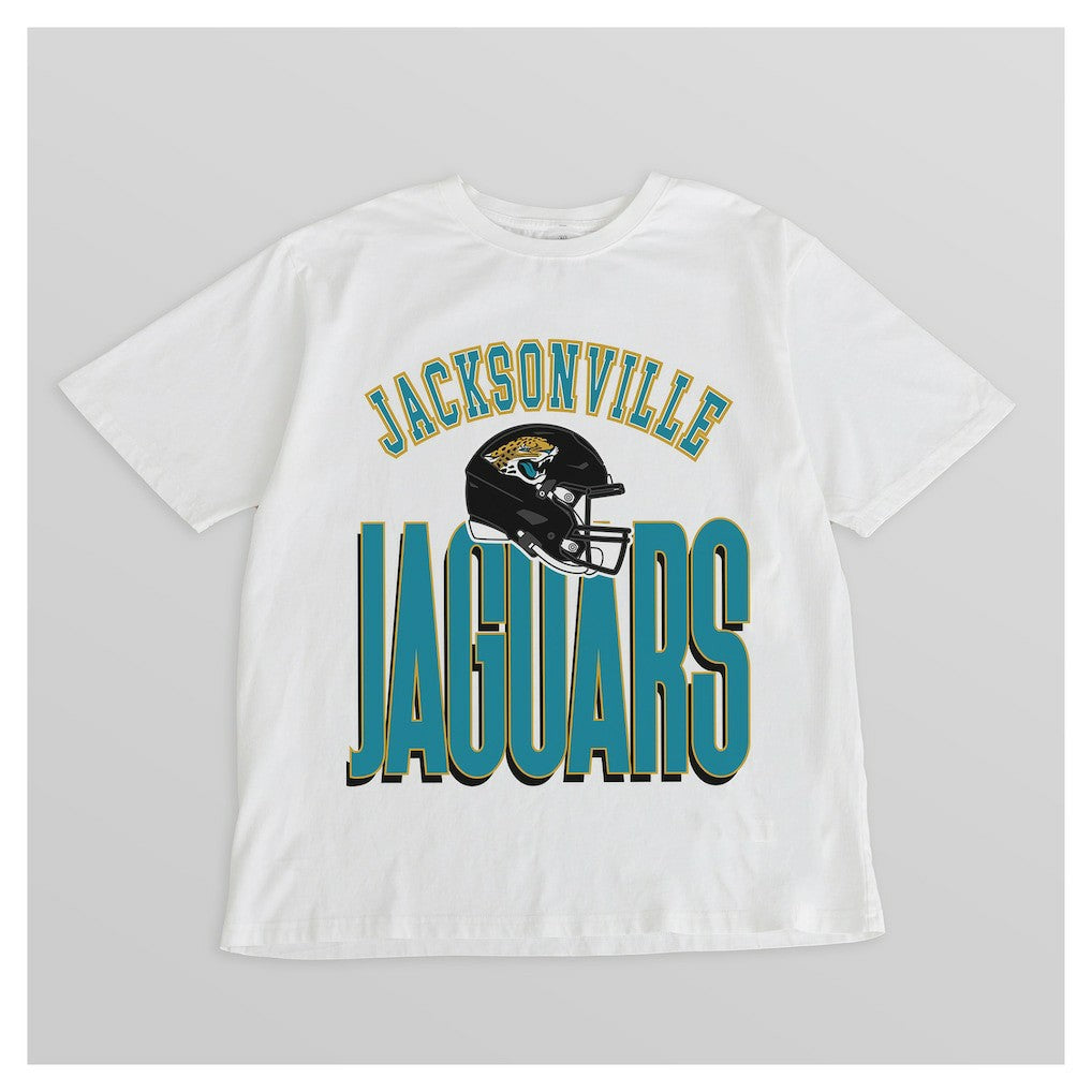 Gameday Couture Women's Oversized Classic Fierce Focus T-Shirt - Jacksonville Jaguars