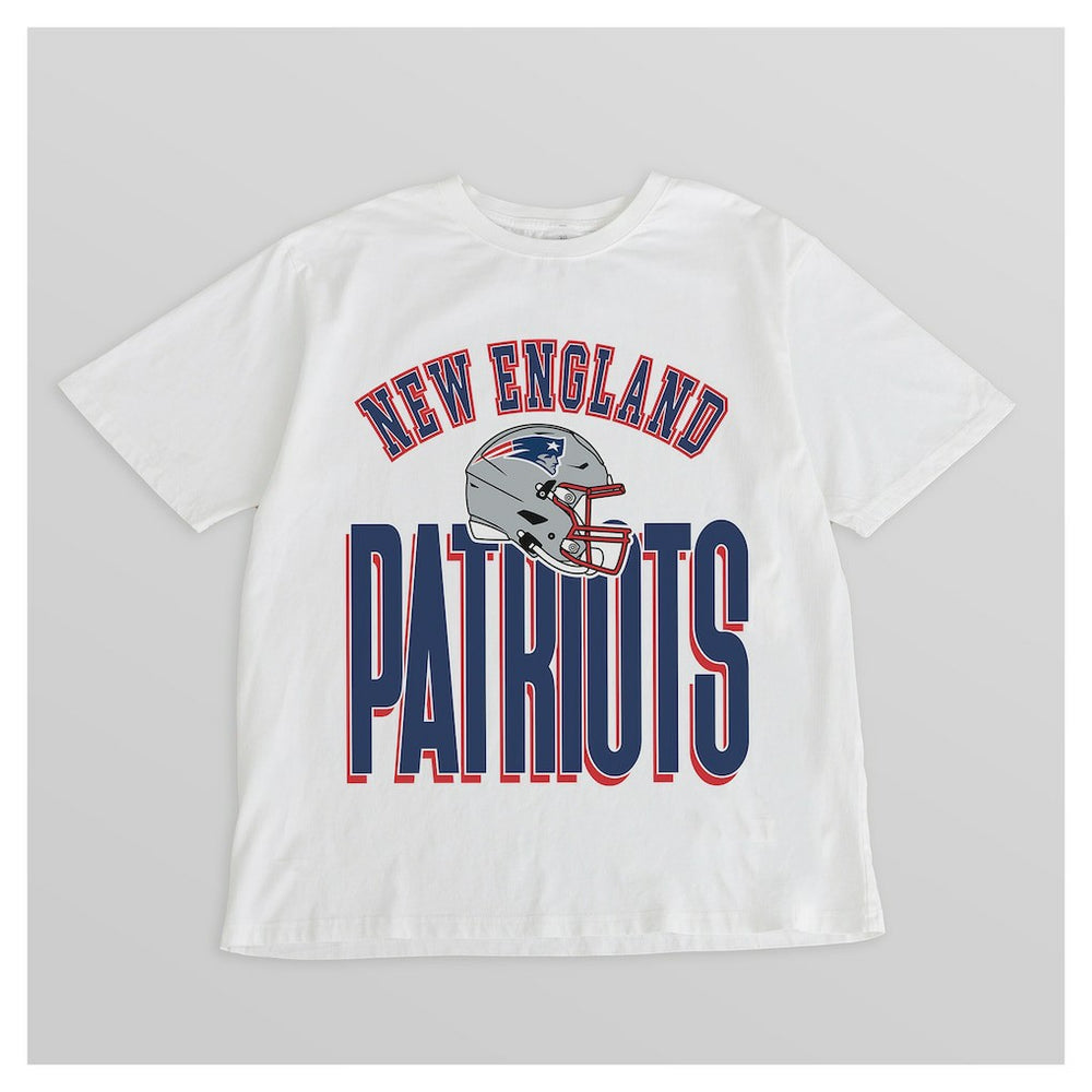 Gameday Couture Women's Oversized Classic Fierce Focus T-Shirt - New England Patriots