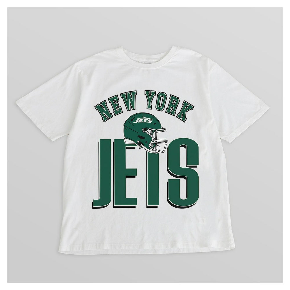 Gameday Couture Women's Oversized Classic Fierce Focus T-Shirt - New York Jets