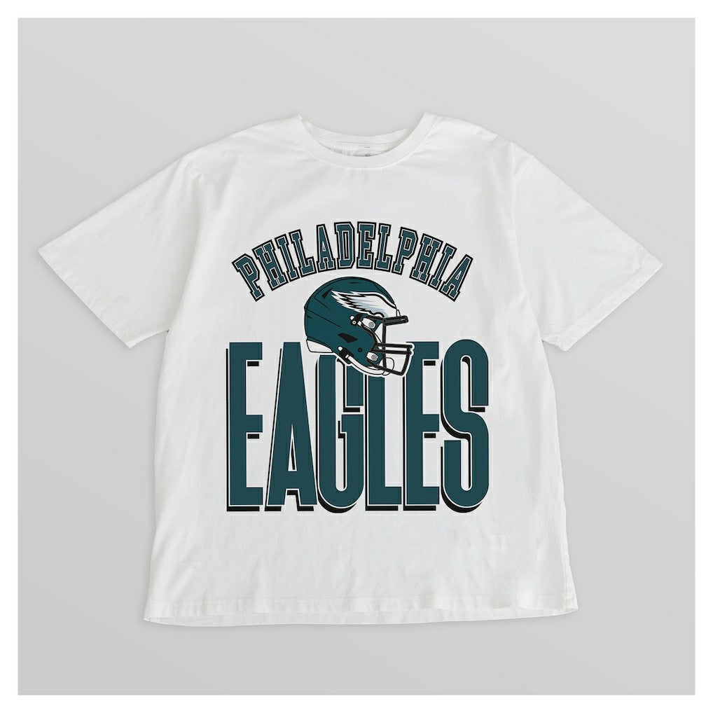 Gameday Couture Women's Oversized Classic Fierce Focus T-Shirt - Philadelphia Eagles