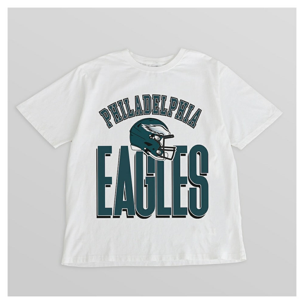 Gameday Couture Women's Oversized Classic Fierce Focus T-Shirt - Philadelphia Eagles