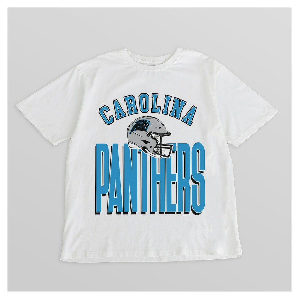 Gameday Couture Women's Oversized Classic Fierce Focus T-Shirt - Carolina Panthers