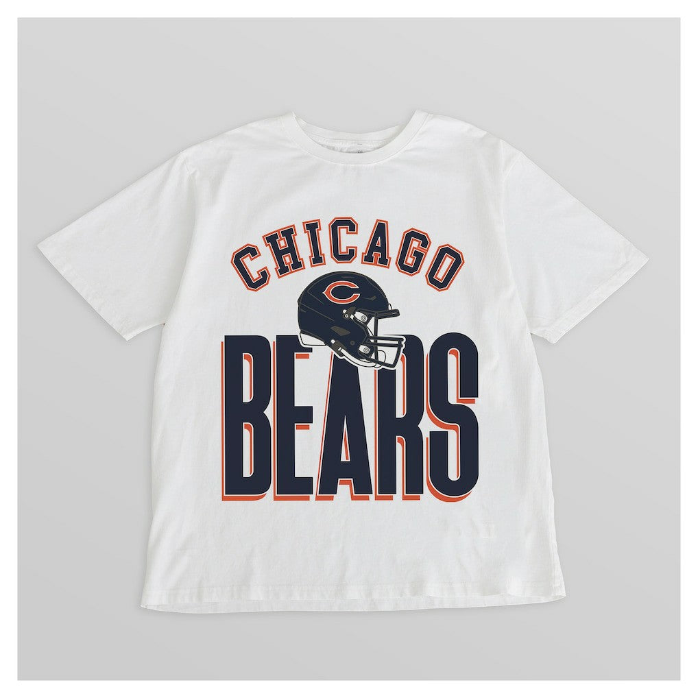 Gameday Couture Women's Oversized Classic Fierce Focus T-Shirt - Chicago Bears