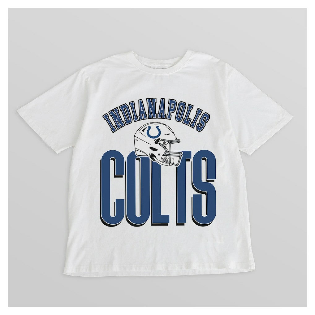 Gameday Couture Women's Oversized Classic Fierce Focus T-Shirt - Indianapolis Colts