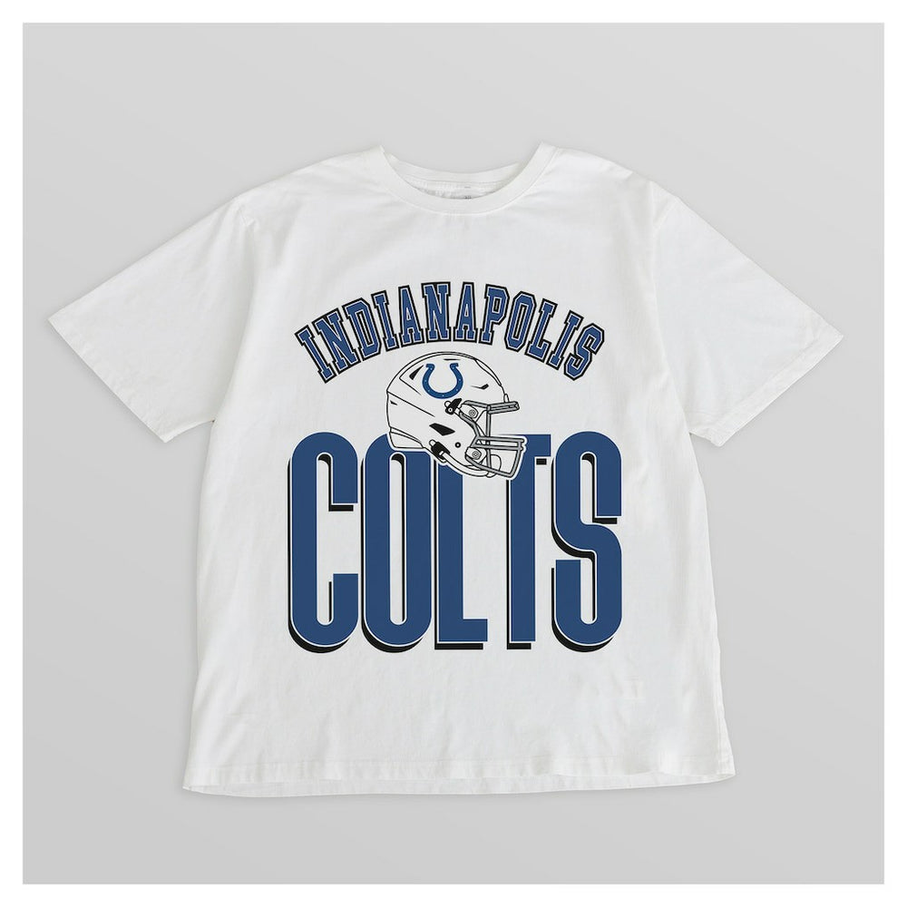 Gameday Couture Women's Oversized Classic Fierce Focus T-Shirt - Indianapolis Colts