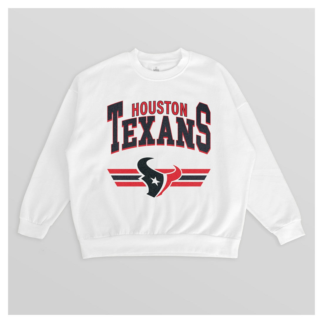 Gameday Couture Women's Swift Strike Premium Oversized Fleece Pullover Sweatshirt - Houston Texans