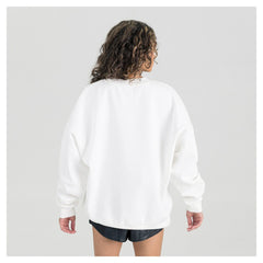Gameday Couture Women's Oversized Hard Earned Premium Fleece Pullover Sweatshirt - Miami Dolphins