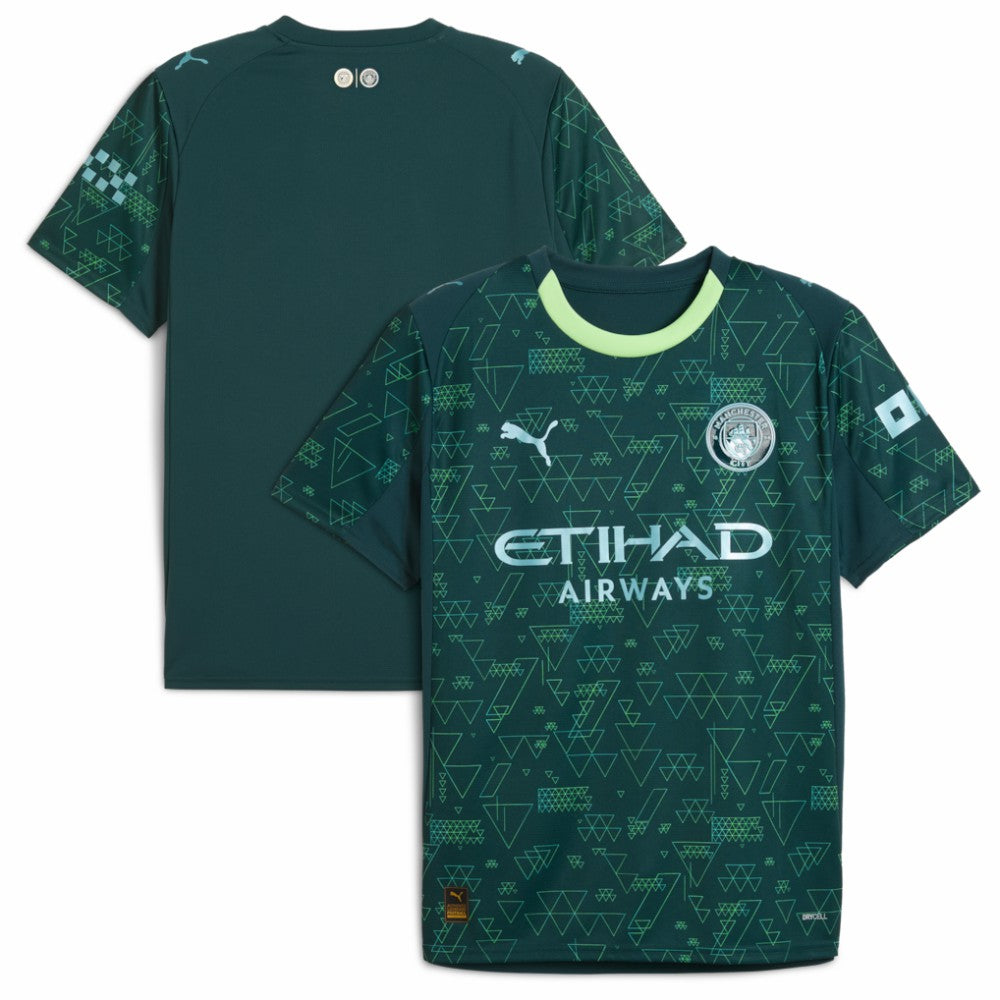 Manchester City x EA SPORTS FC 2025/26 Fourth Jersey - Puma Green