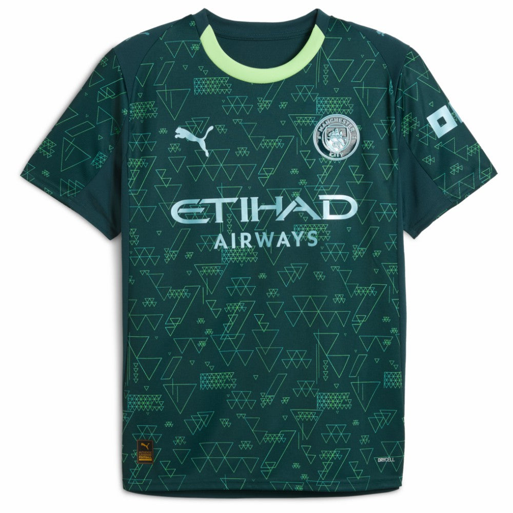 Manchester City x EA SPORTS FC 2025/26 Fourth Jersey - Puma Green