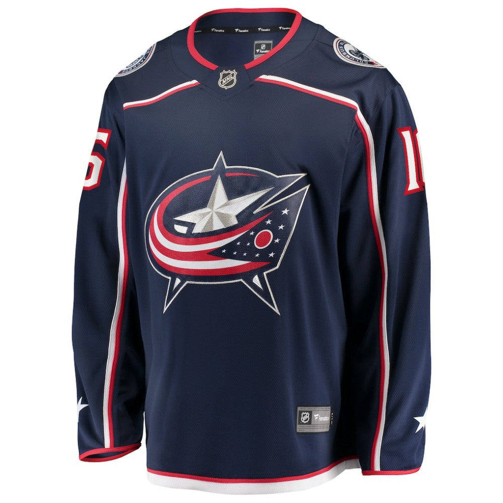 NHL Navy Brendan Gaunce Columbus Blue Jackets Fanatics Home Breakaway Jersey
