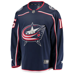 NHL Navy Brendan Gaunce Columbus Blue Jackets Fanatics Home Breakaway Jersey