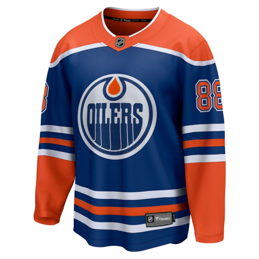 NHL Royal Andrew Mangiapane Edmonton Oilers Fanatics Home Breakaway Jersey