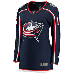 NHL Navy Brendan Gaunce Columbus Blue Jackets Fanatics Women's Home Breakaway Jersey