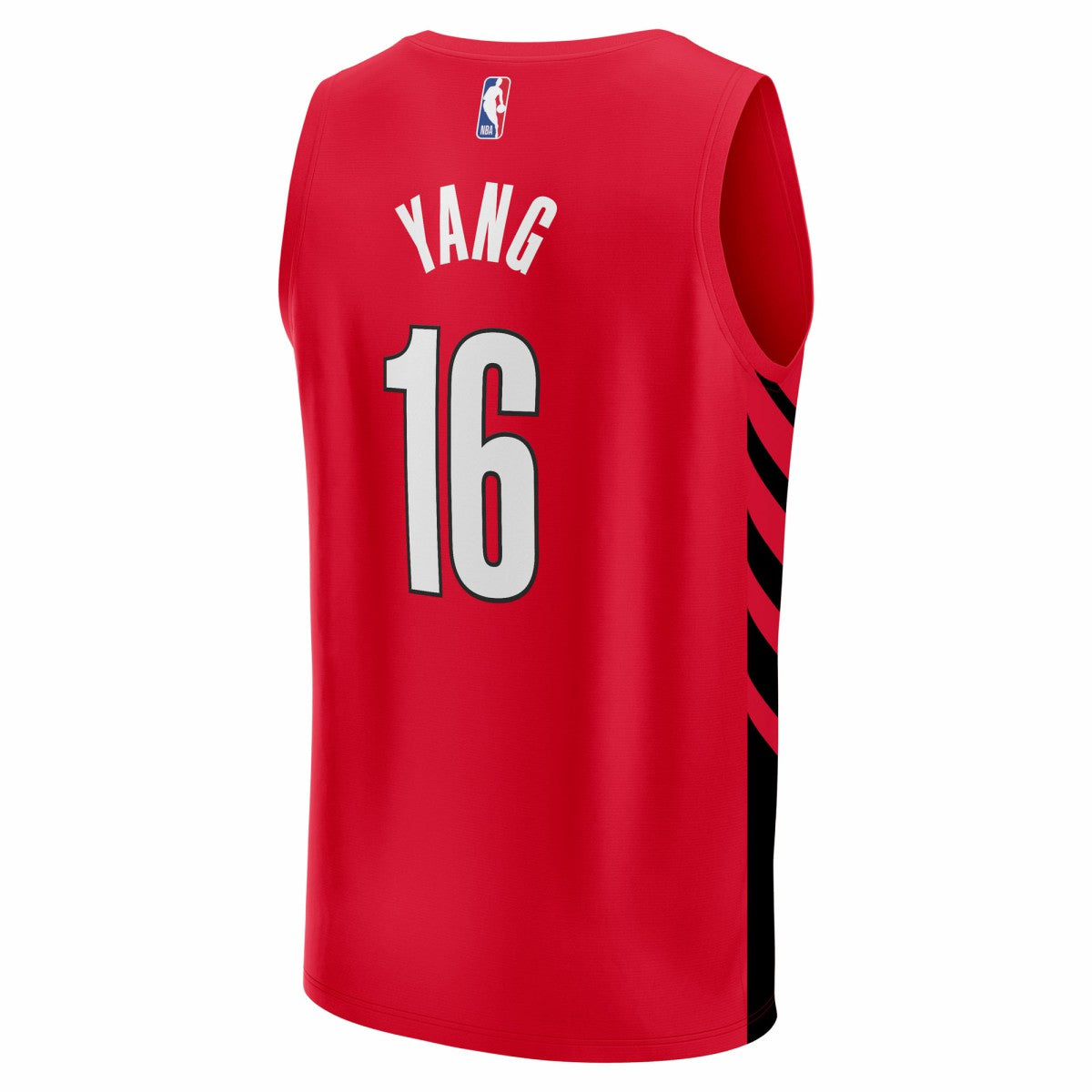 NBA Yang Hansen Portland Trail Blazers Fast Break Replica Jersey
