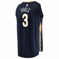 NBA Jordan Poole New Orleans Pelicans Fast Break Replica Jersey