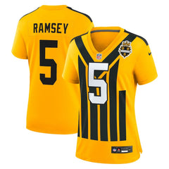 Jalen Ramsey  Women's Alternate 1933 Throwback Game Jersey - Pittsburgh Steelers