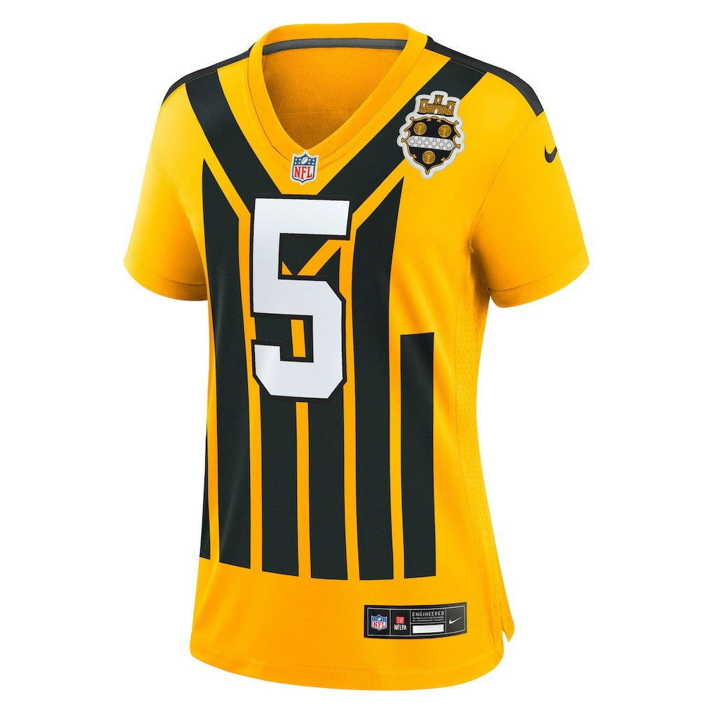 Jalen Ramsey  Women's Alternate 1933 Throwback Game Jersey - Pittsburgh Steelers