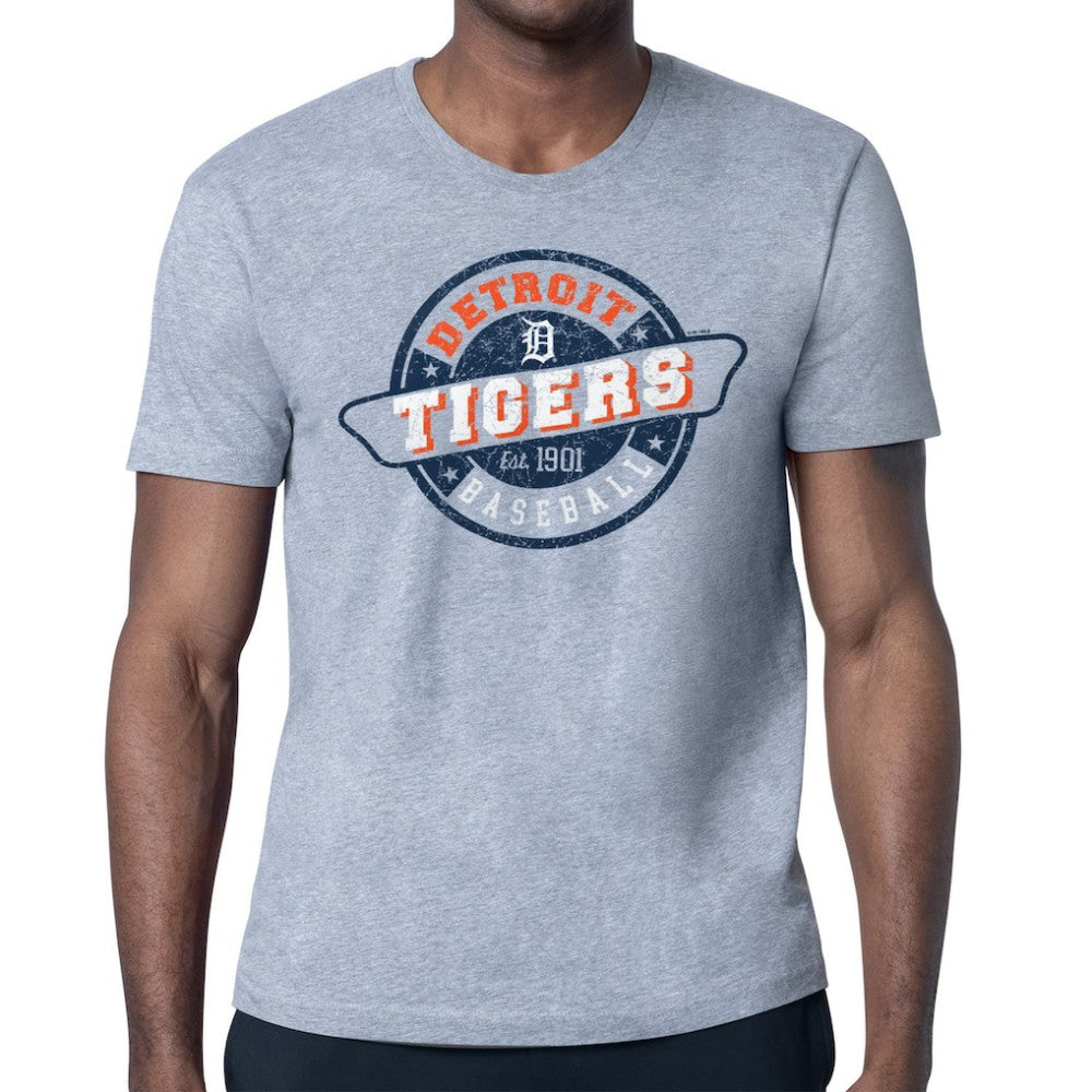MLB Detroit Tigers Starter Route 66 Team Logo T-Shirt