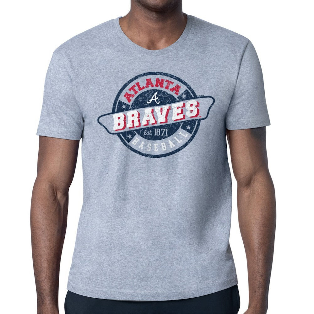 MLB Atlanta Braves Starter Route 66 Team Logo T-Shirt