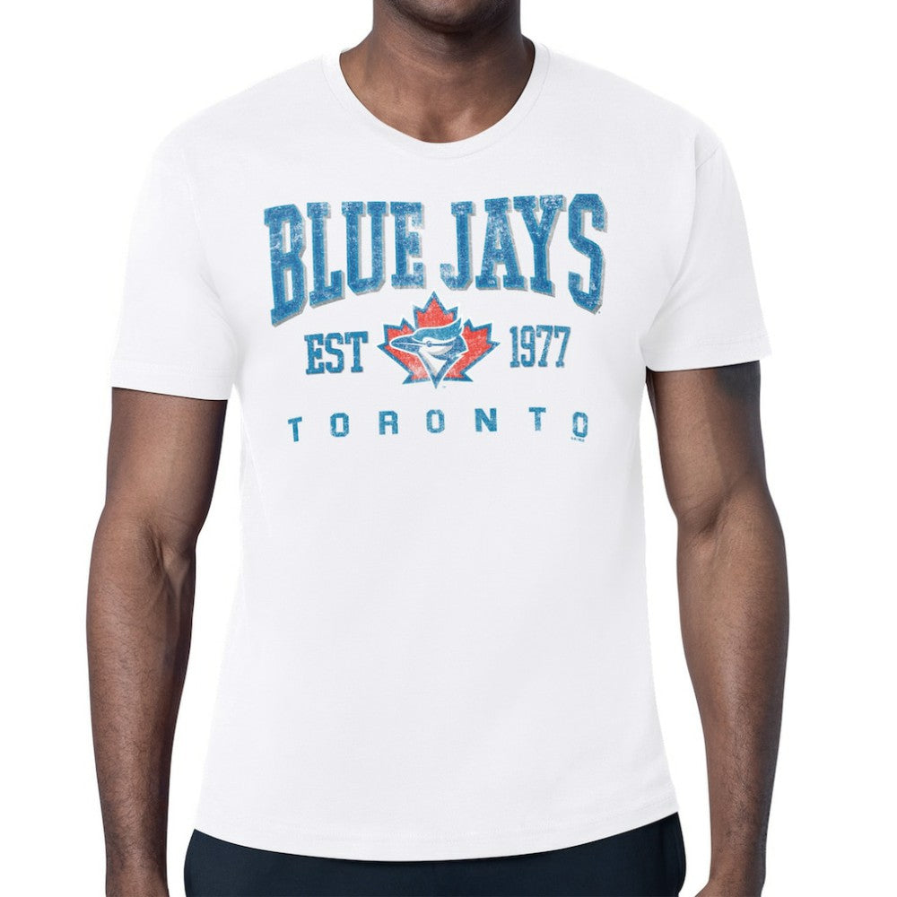 MLB Toronto Blue Jays Starter Distressed Logo T-Shirt