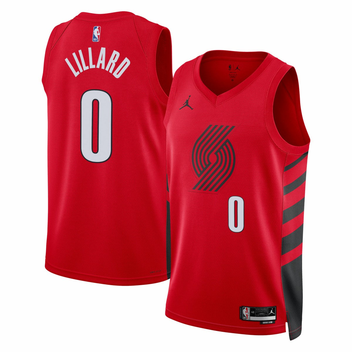 NBA Damian Lillard Portland Trail Blazers Jordan Brand Unisex Swingman Jersey