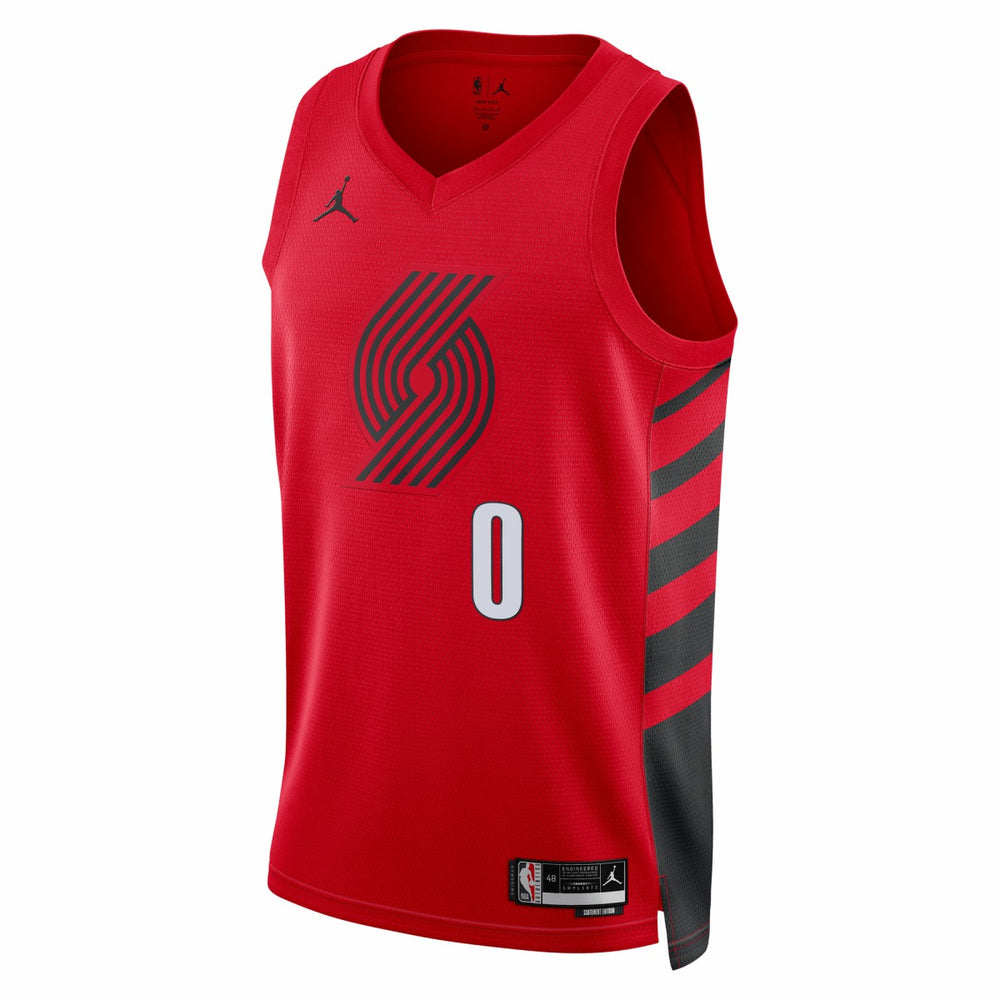 NBA Damian Lillard Portland Trail Blazers Jordan Brand Unisex Swingman Jersey