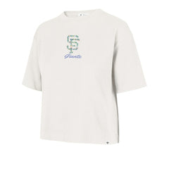 MLB San Francisco Giants '47 Women's Full Bloom Cropped T-Shirt