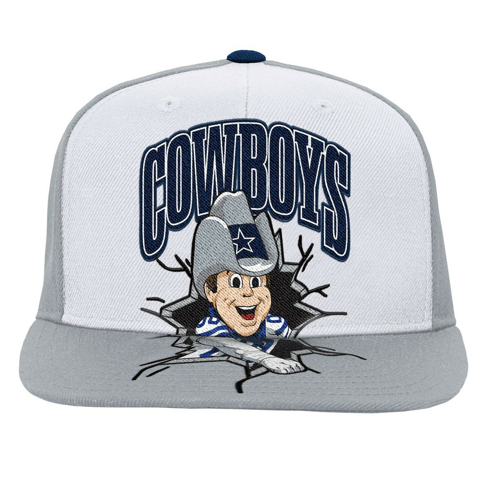 Youth Team Mascot Snapback Hat - Dallas Cowboys