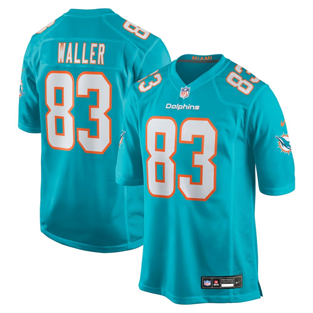 Darren Waller  Team Game Jersey - Miami Dolphins