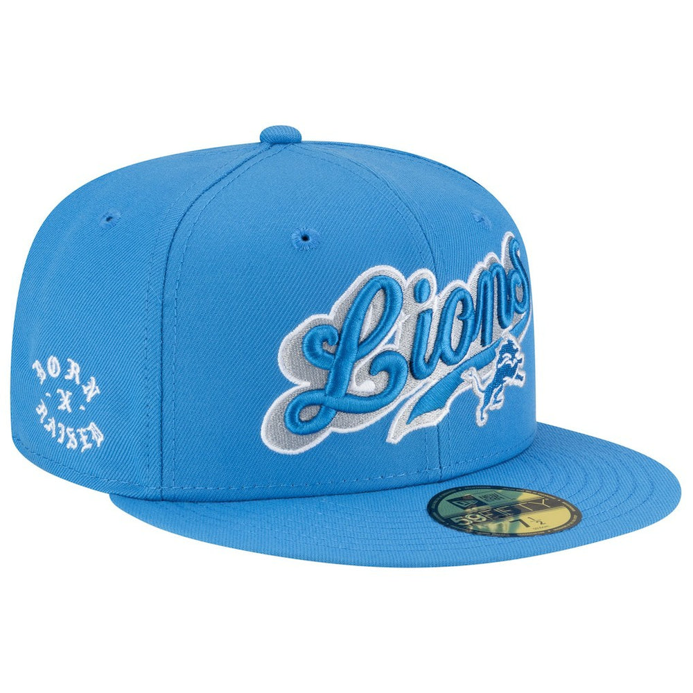 Born x Raised 59FIFTY Fitted Hat - Detroit Lions