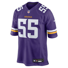 Eric Wilson  Team Game Jersey - Minnesota Vikings