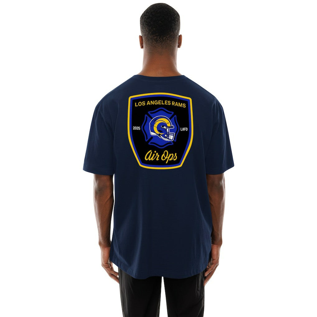 x LAFD  Air Ops T-Shirt - Los Angeles Rams