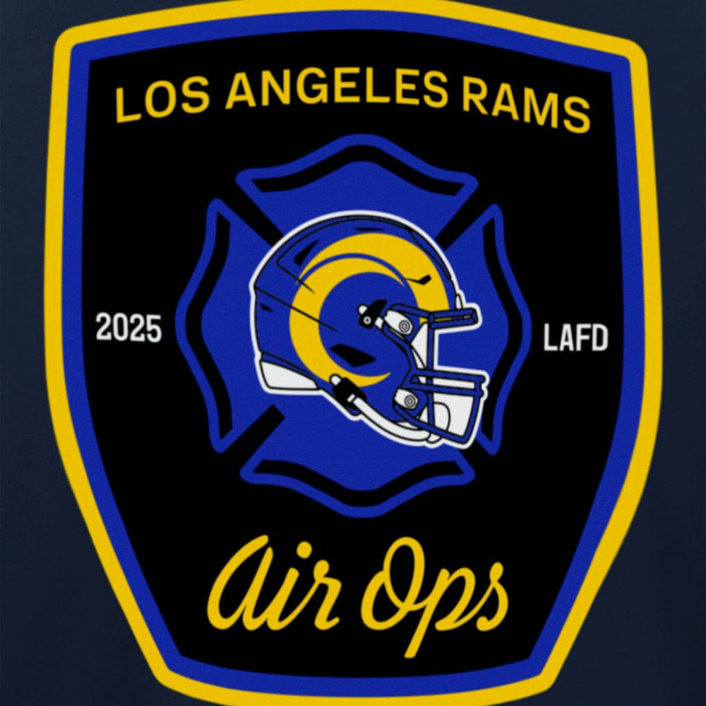 x LAFD  Air Ops T-Shirt - Los Angeles Rams