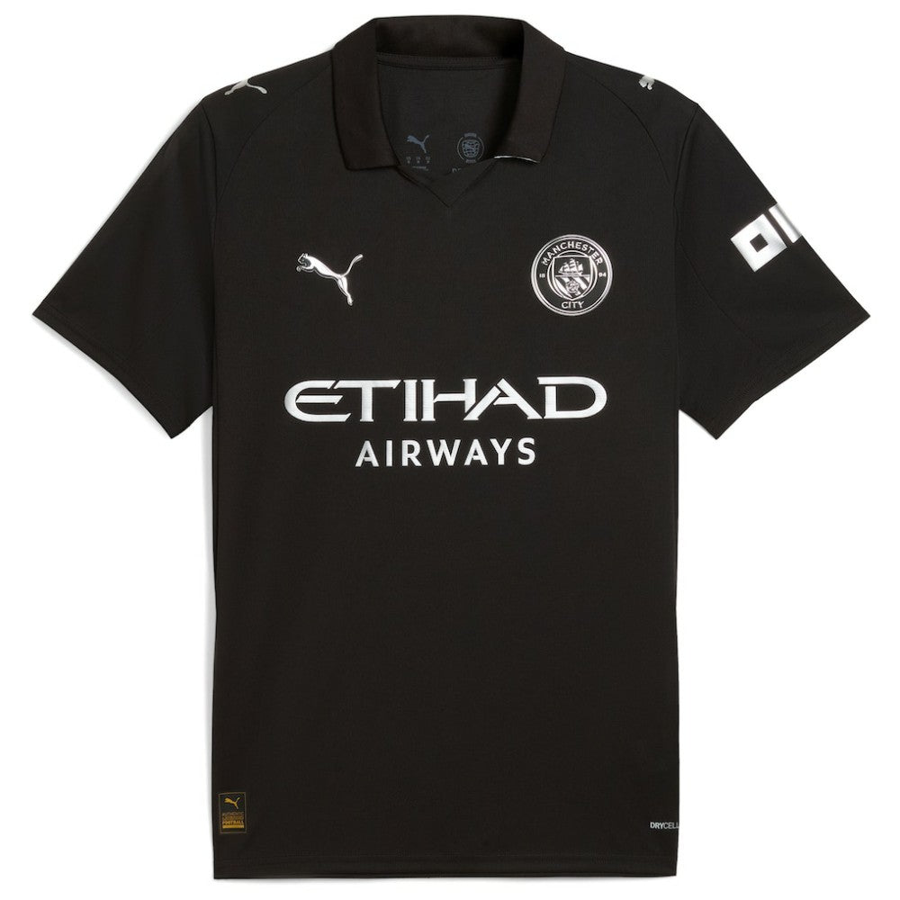 Erling Haaland Manchester City 2025/26 Away Replica Player Jersey - Puma Black