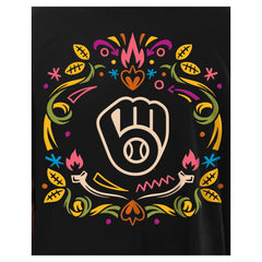 MLB Milwaukee Brewers New Era Día de los Muertos T-Shirt