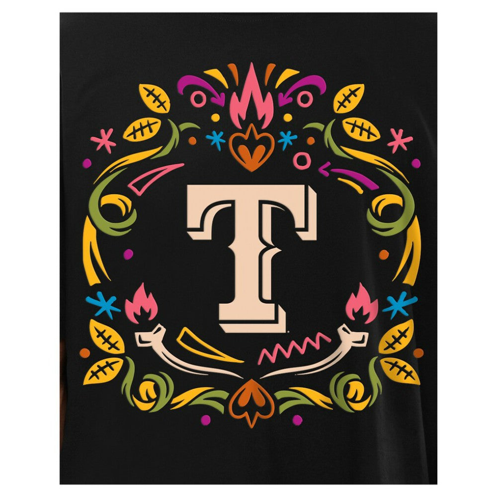 MLB Texas Rangers New Era Día de los Muertos T-Shirt
