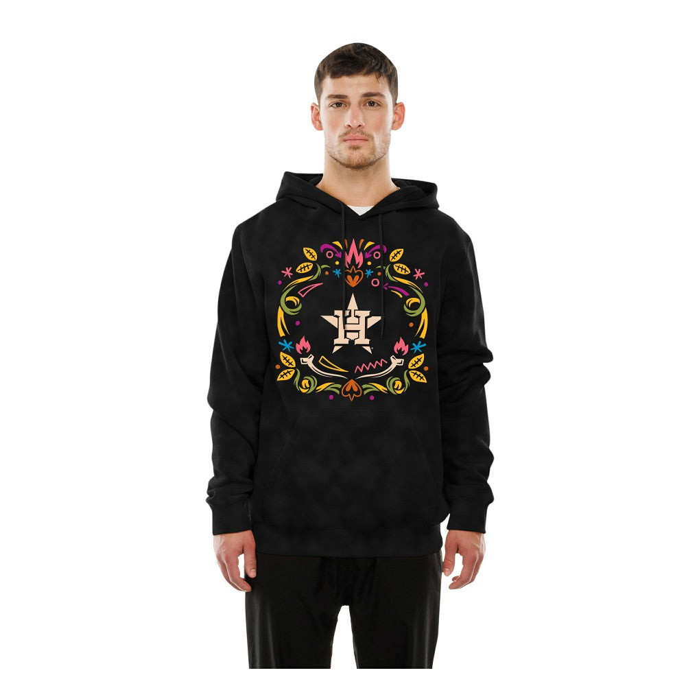 MLB Houston Astros New Era Día de los Muertos Brushed Fleece Hoodie
