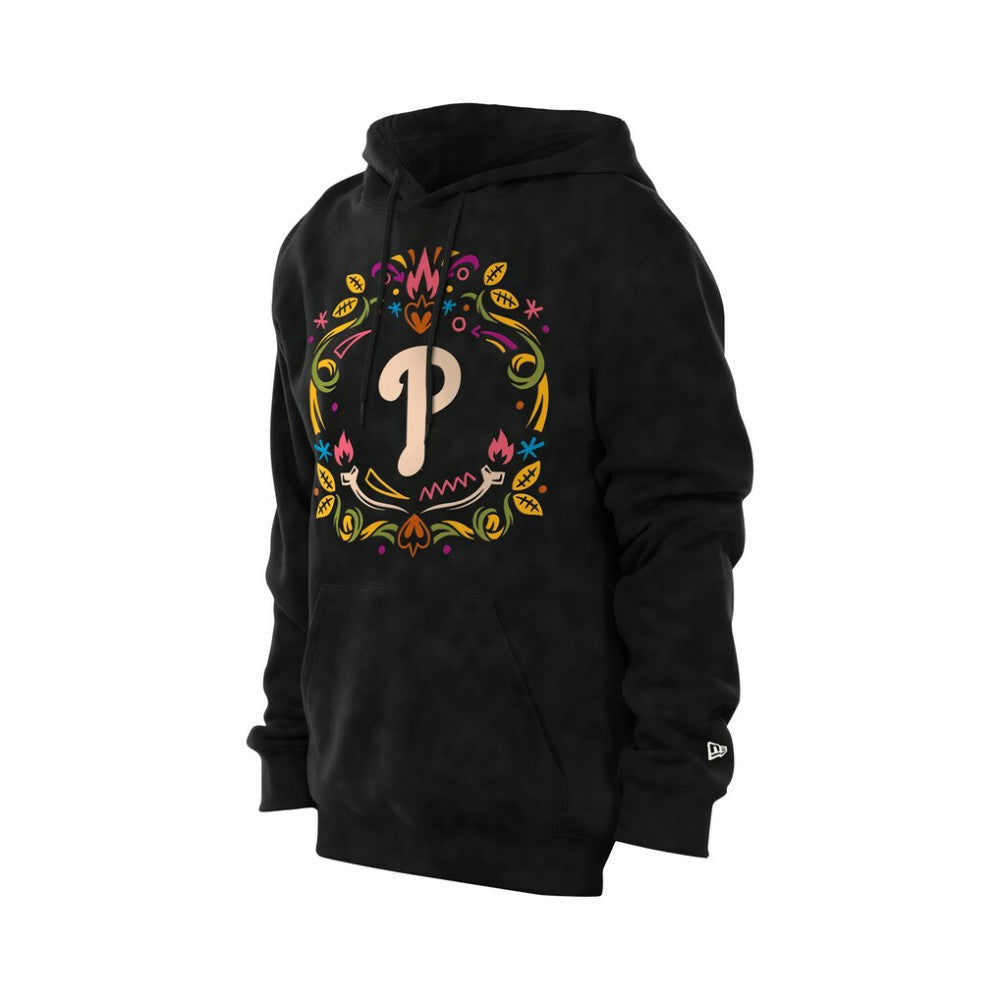 MLB Philadelphia Phillies New Era Día de los Muertos Brushed Fleece Hoodie