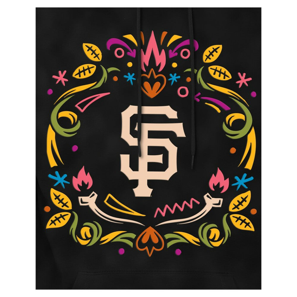 MLB San Francisco Giants New Era Día de los Muertos Brushed Fleece Hoodie