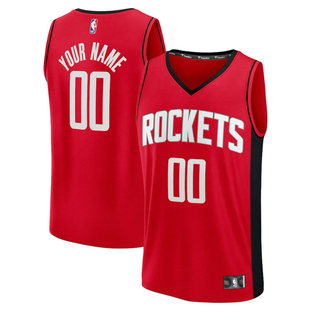 NBA Houston Rockets Fast Break Custom Jersey