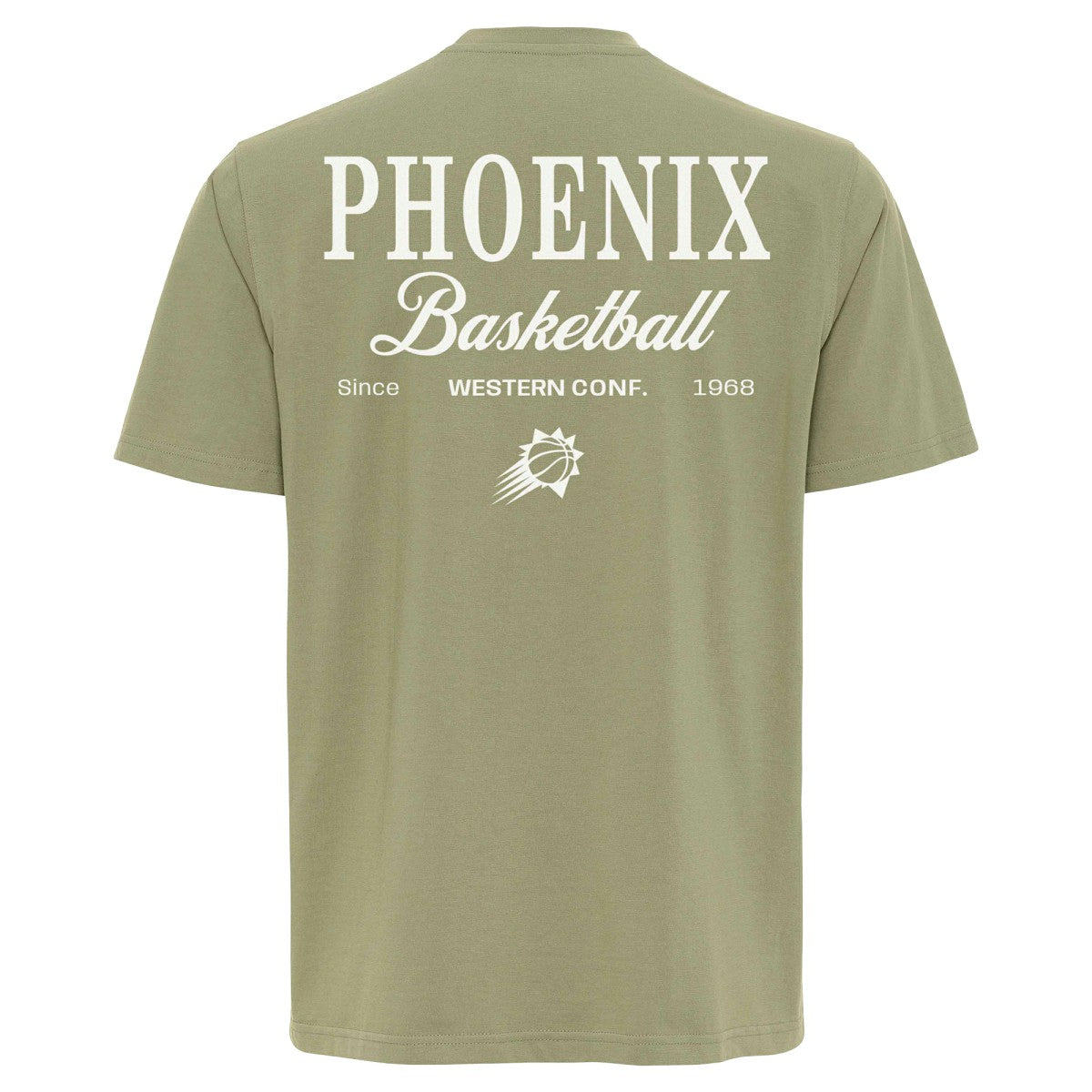 NBA Phoenix Suns Sportiqe Unisex Athletic Club Collection Duke Relaxed Fit Premium T-Shirt