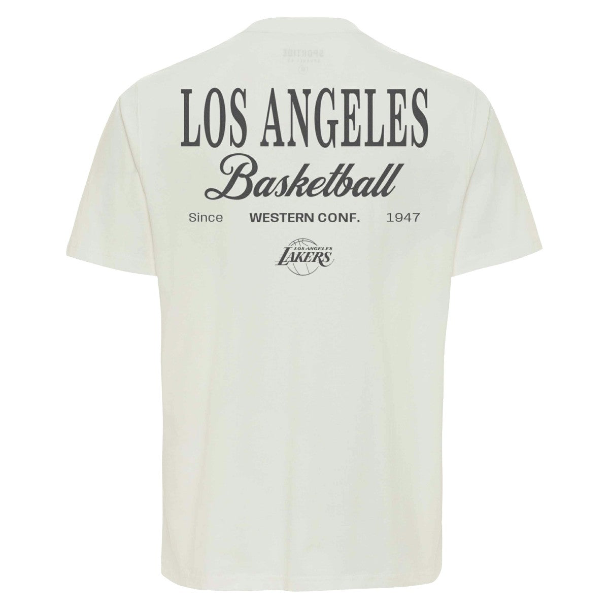 NBA Los Angeles Lakers Sportiqe Unisex Athletic Club Collection Duke Relaxed Fit Premium T-Shirt
