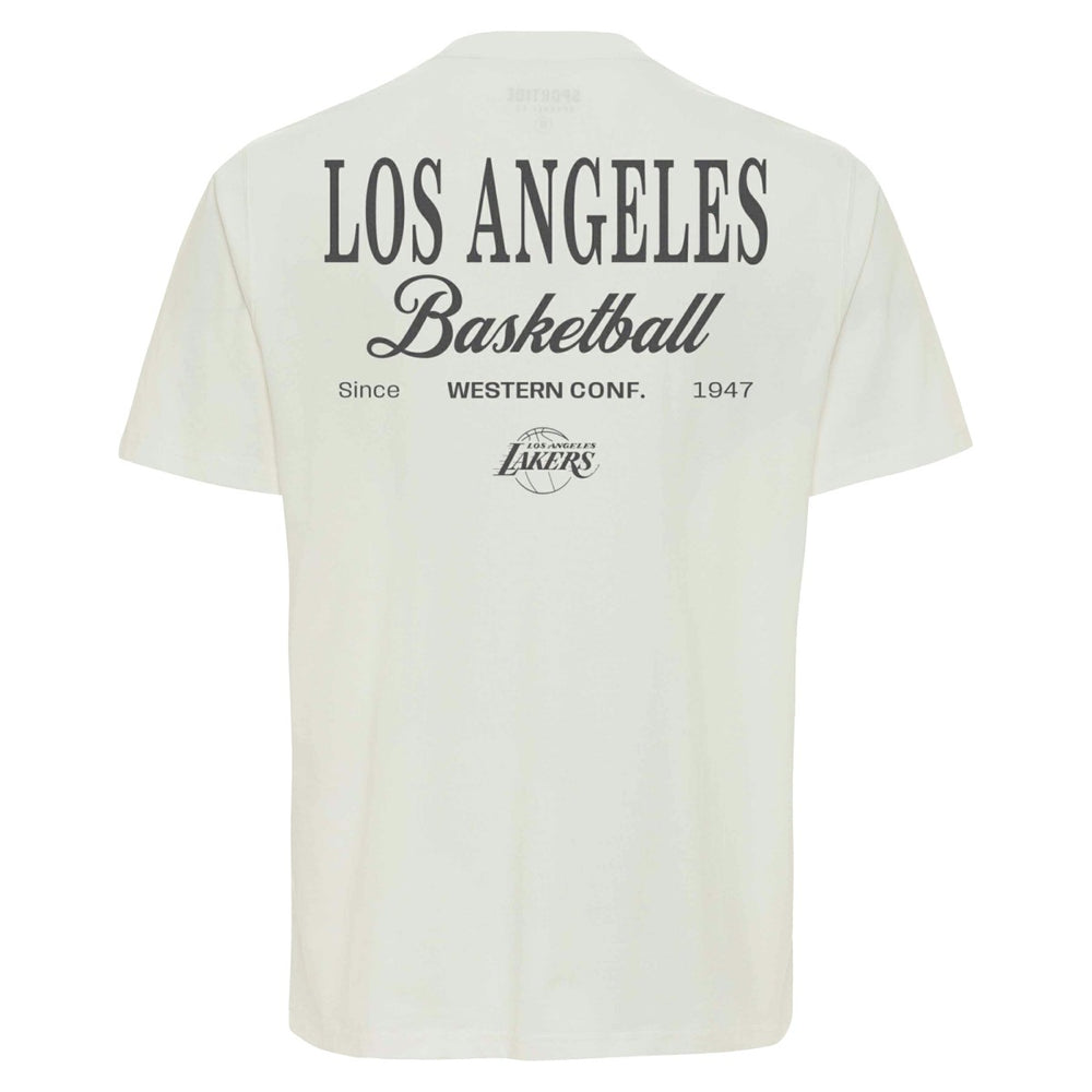 NBA Los Angeles Lakers Sportiqe Unisex Athletic Club Collection Duke Relaxed Fit Premium T-Shirt