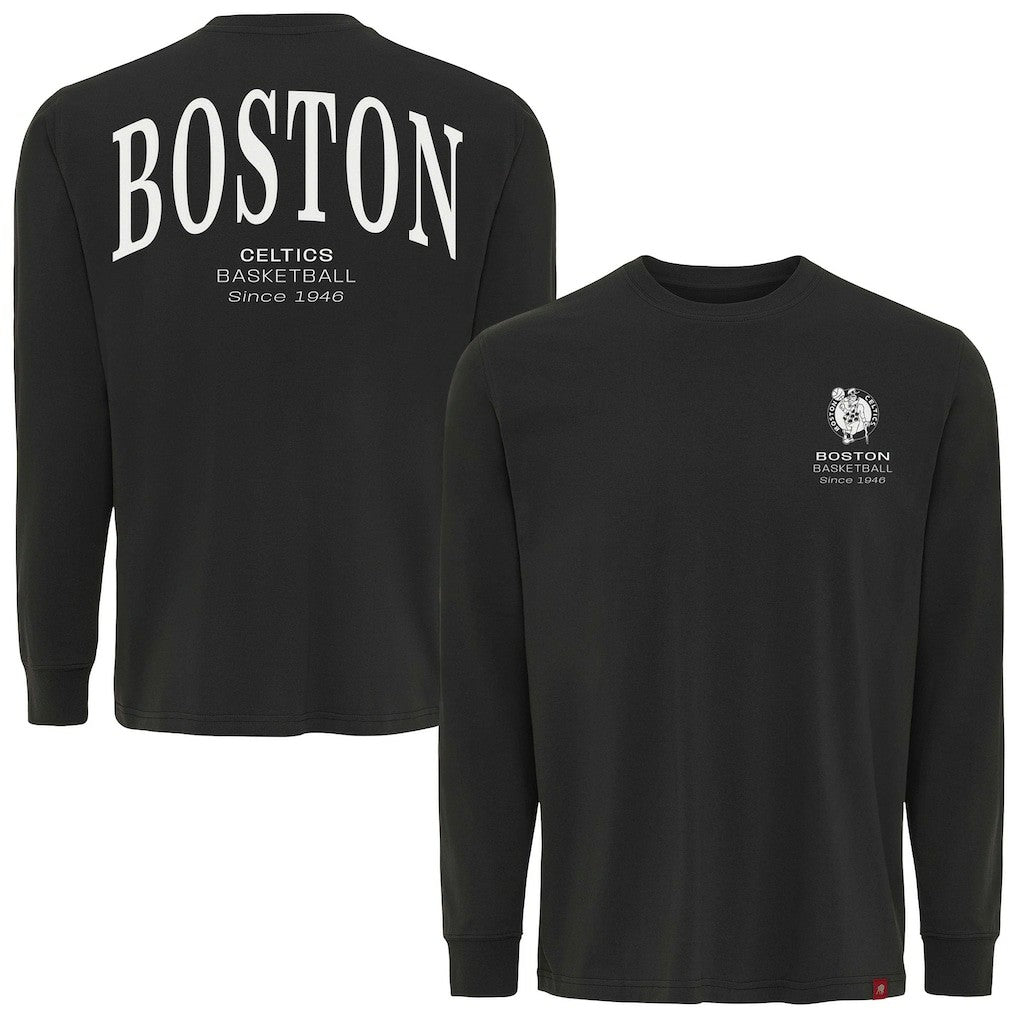 NBA Boston Celtics Sportiqe Unisex Athletic Club Collection Sherwood Relaxed Fit Premium Long-Sleeve T-Shirt