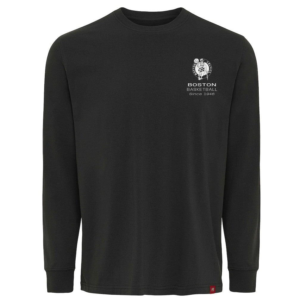 NBA Boston Celtics Sportiqe Unisex Athletic Club Collection Sherwood Relaxed Fit Premium Long-Sleeve T-Shirt